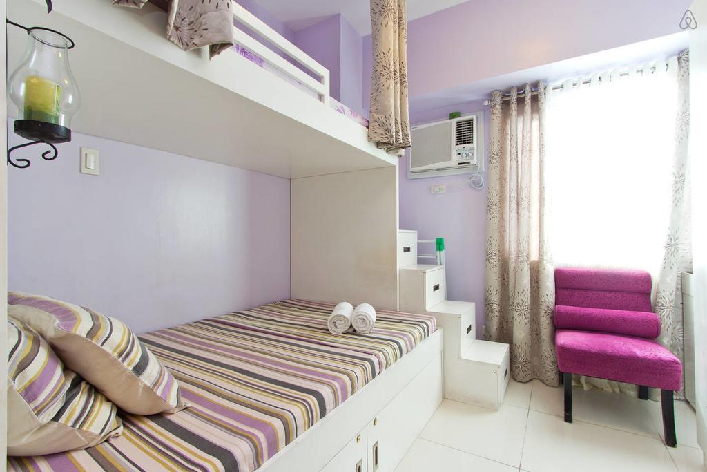 Condo Studio Luxe In Princeton Residences Manila Phòng bức ảnh