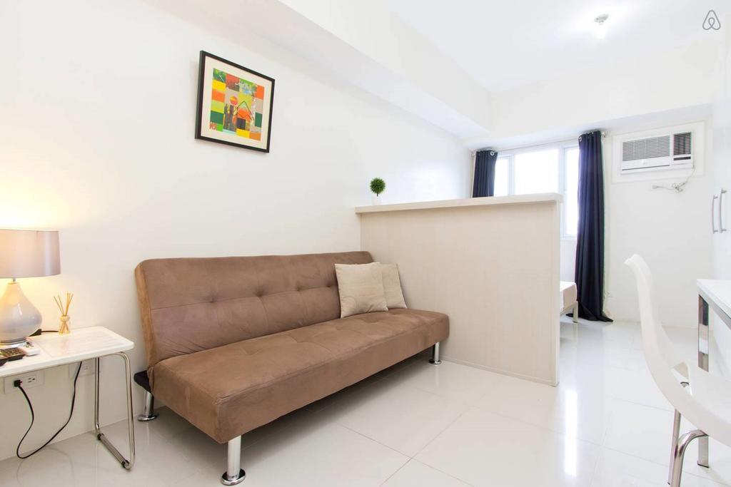 Condo Studio Luxe In Princeton Residences Manila Phòng bức ảnh